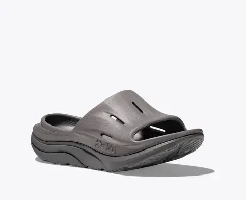 Hoka Ora Recovery Slide 3 Grey Unisex