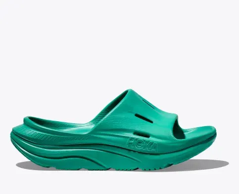 Hoka Ora Recovery Slide 3 Tech Green Unisex