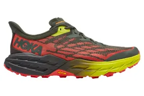 Hoka Speedgoat 5 D Black/Yellow/Orange Mens