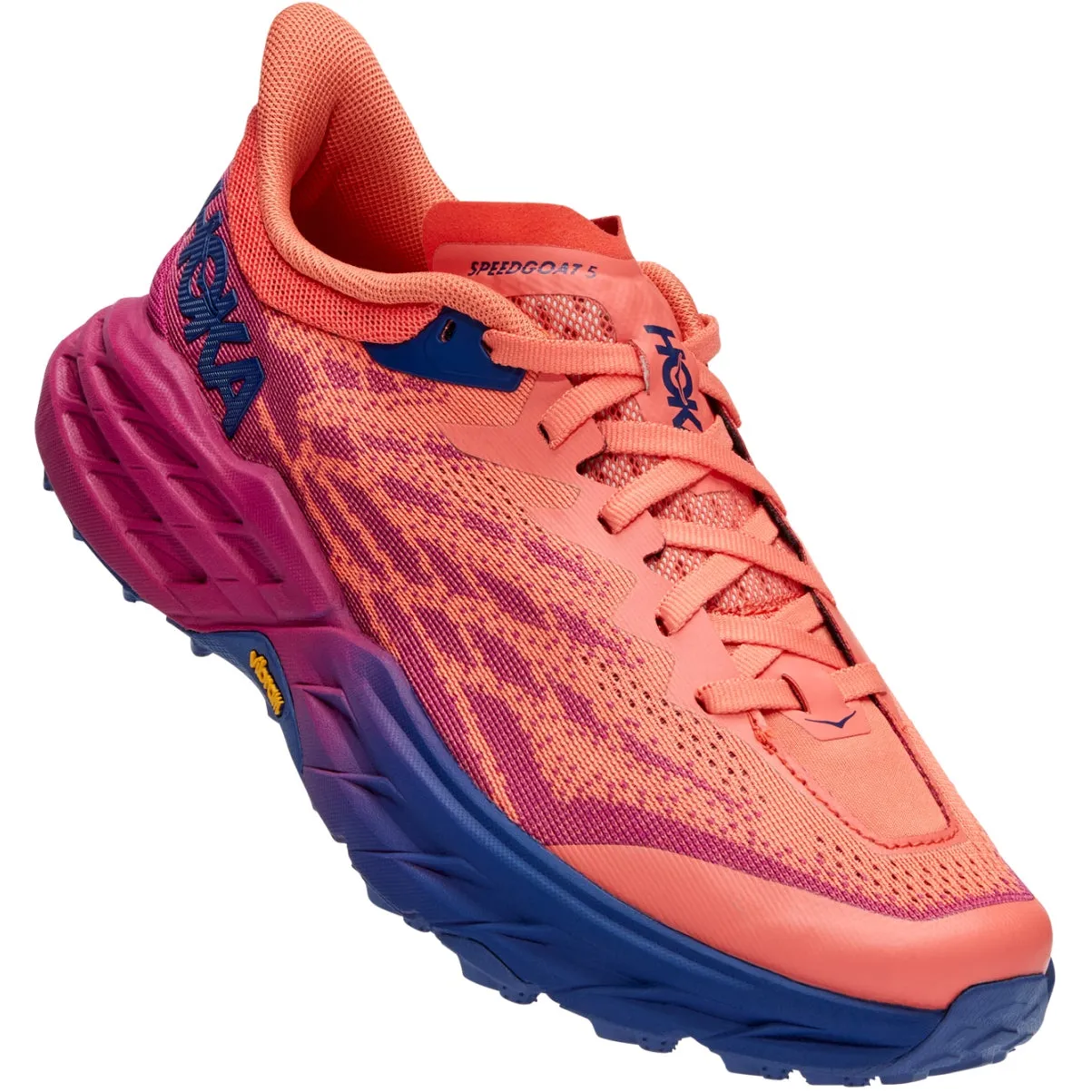 Hoka Speedgoat 5 Fucshia Camellia Wide Women's