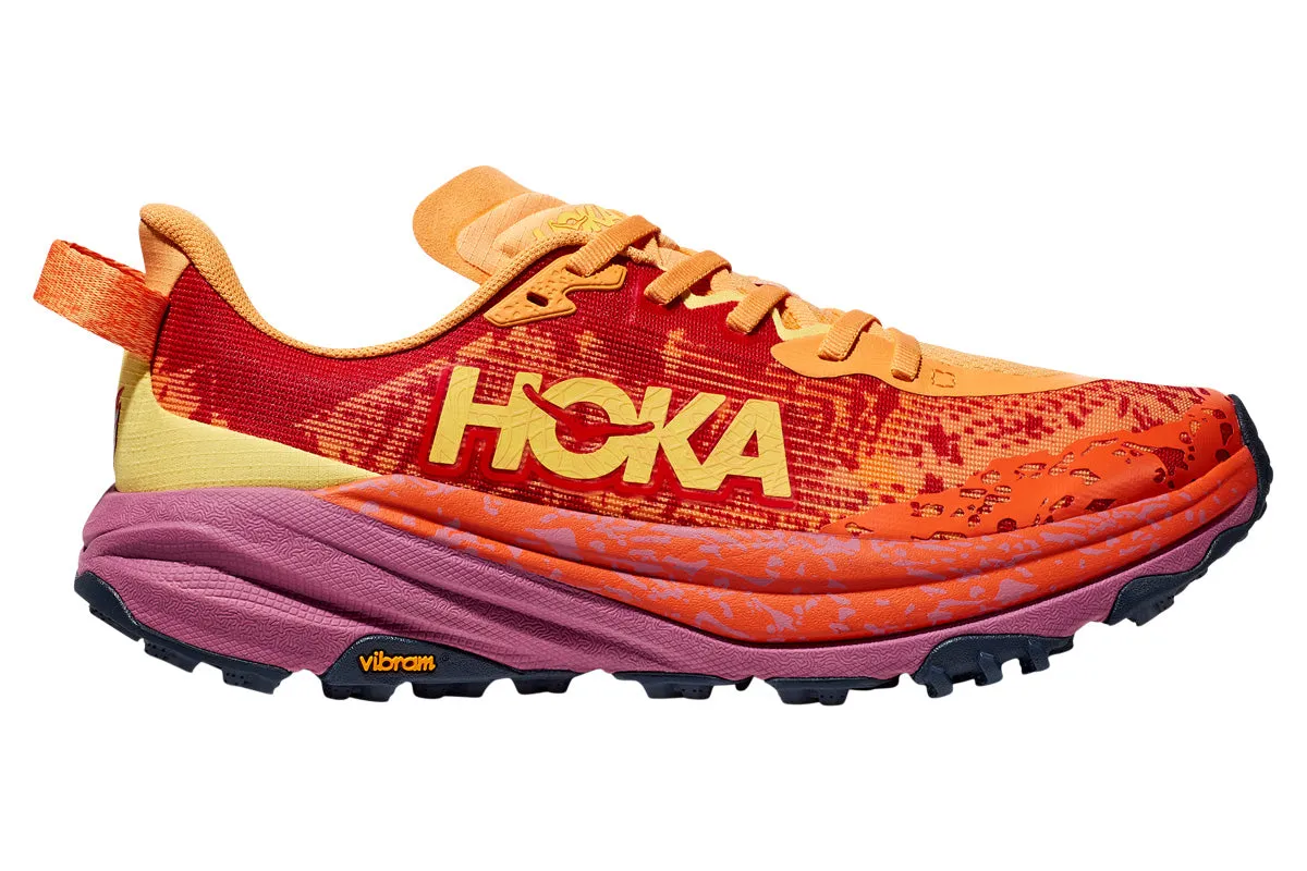 Hoka Speedgoat 6 2E Sherbet/Beetroot Mens