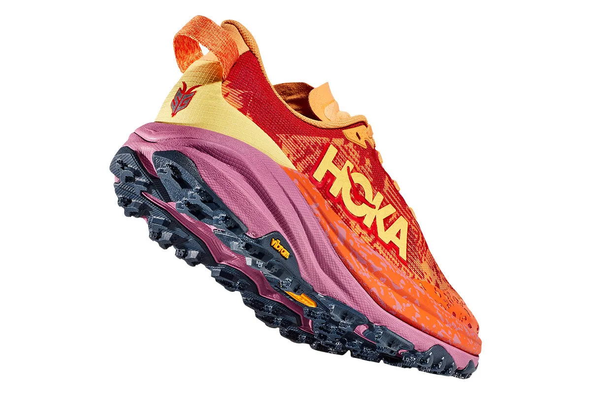 Hoka Speedgoat 6 2E Sherbet/Beetroot Mens