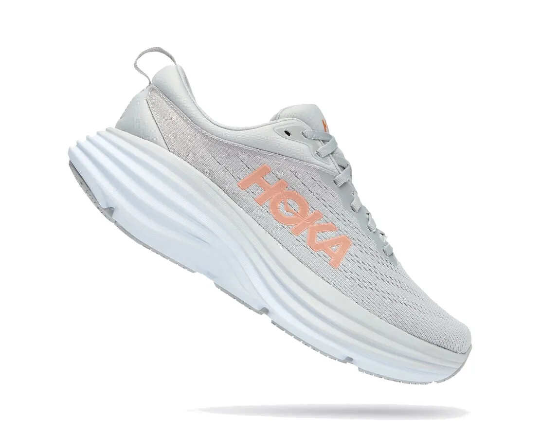 HOKA Women's Bondi 8 - Harbor Mist/Lunar Rock