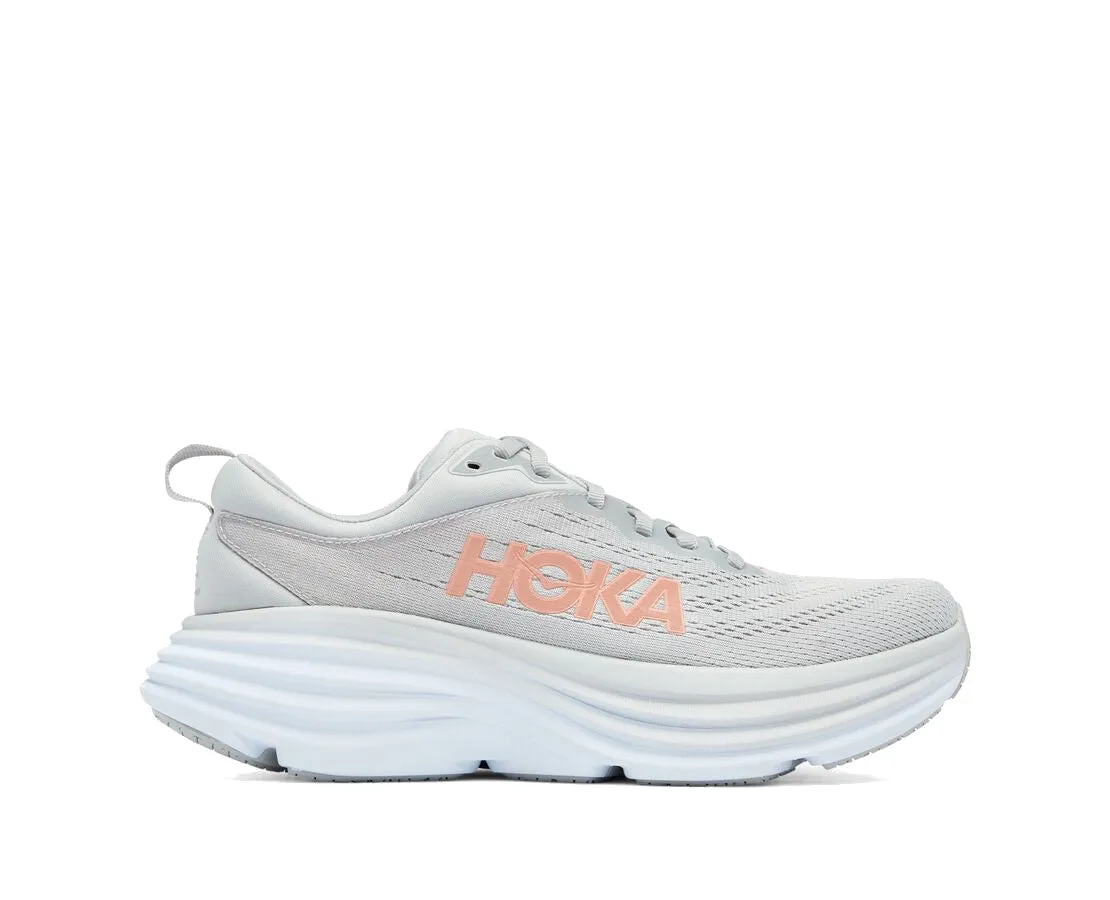 HOKA Women's Bondi 8 - Harbor Mist/Lunar Rock