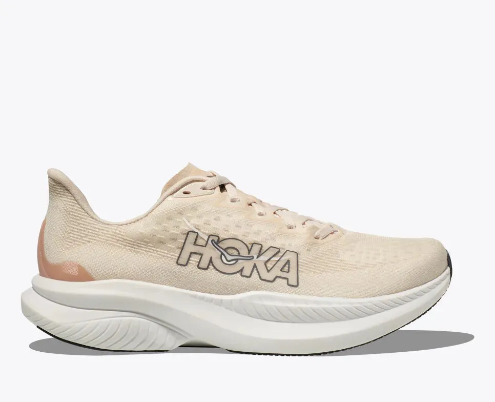 Hoka Women’s Mach 6 Eggnog Vanilla