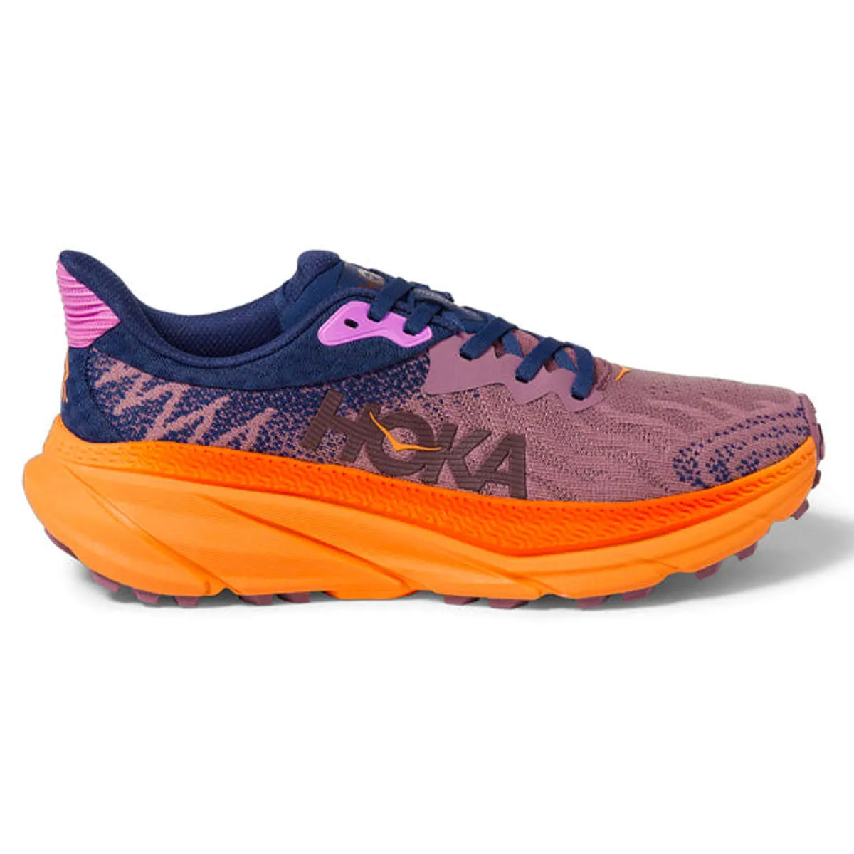 Hoka Womens Trainers Challenger ATR 7 Casual Lace-Up Low-Top Textile - UK 6