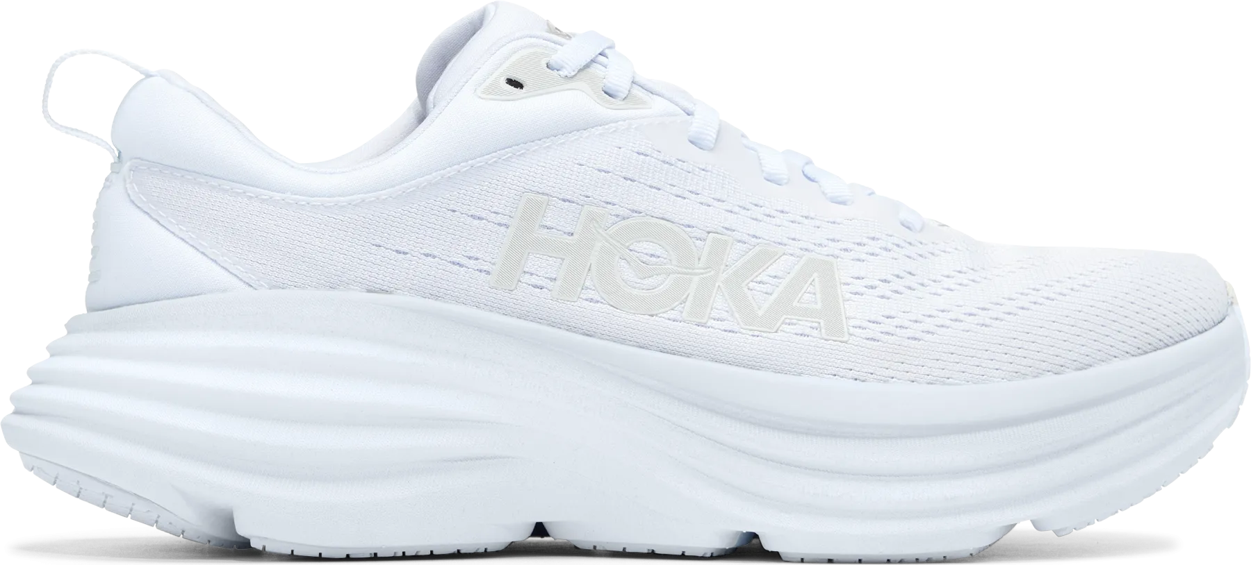 Hoka Women's Bondi 8 White / White | Buy Hoka Women's Bondi 8 White / White here | Outnorth