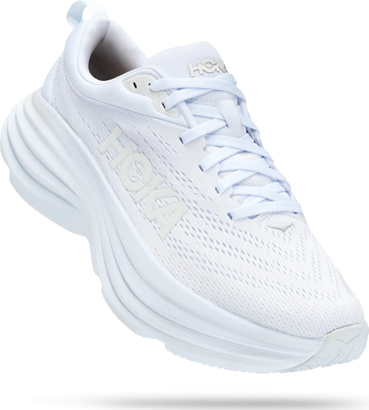 Hoka Women's Bondi 8 White / White | Buy Hoka Women's Bondi 8 White / White here | Outnorth