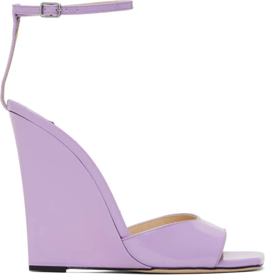 Jimmy Choo Purple Brien 110 Heeled Sandals