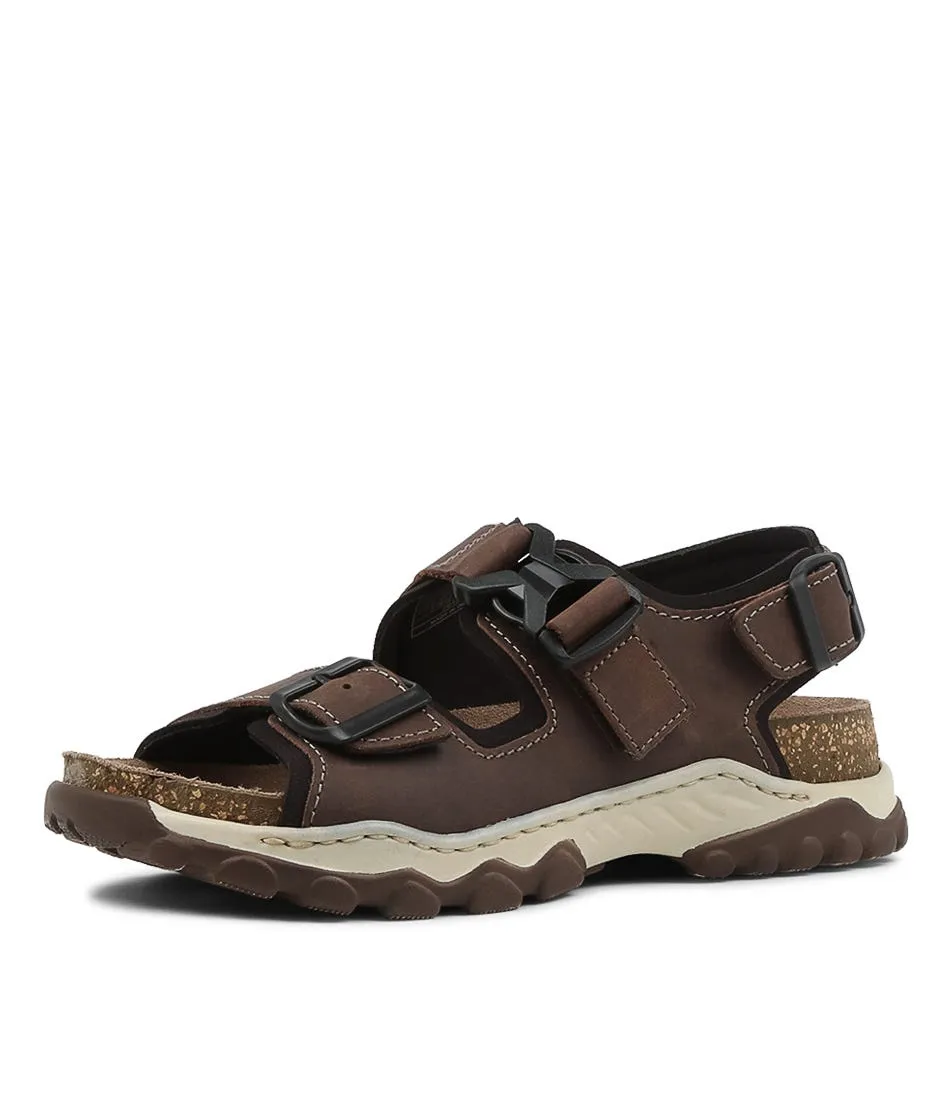 JOSEF SEIBEL Janosch 02 Mocca Nubuck Sandals