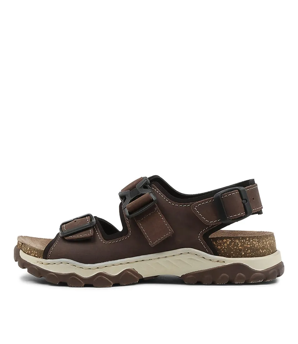 JOSEF SEIBEL Janosch 02 Mocca Nubuck Sandals