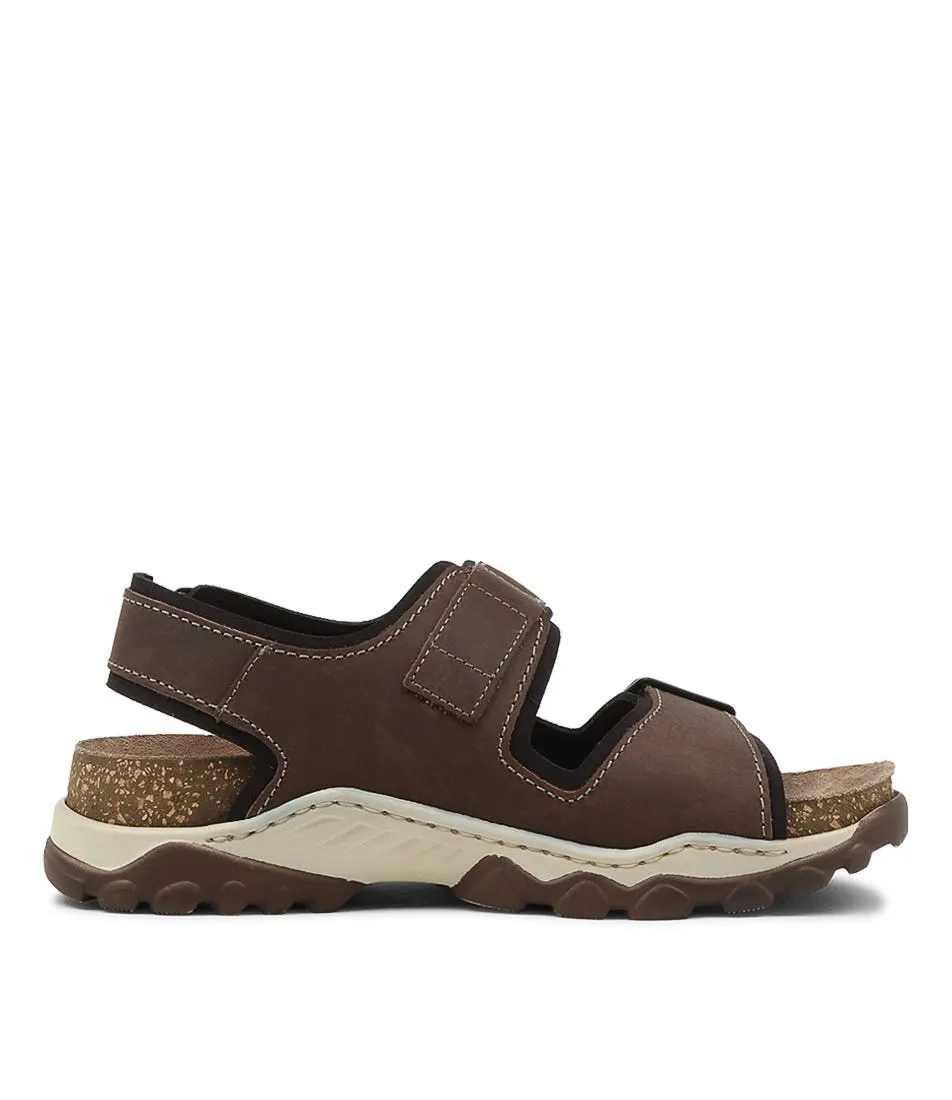 JOSEF SEIBEL Janosch 02 Mocca Nubuck Sandals