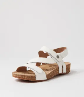 JOSEF SEIBEL Tonga 56 Weiss Leather Sandals