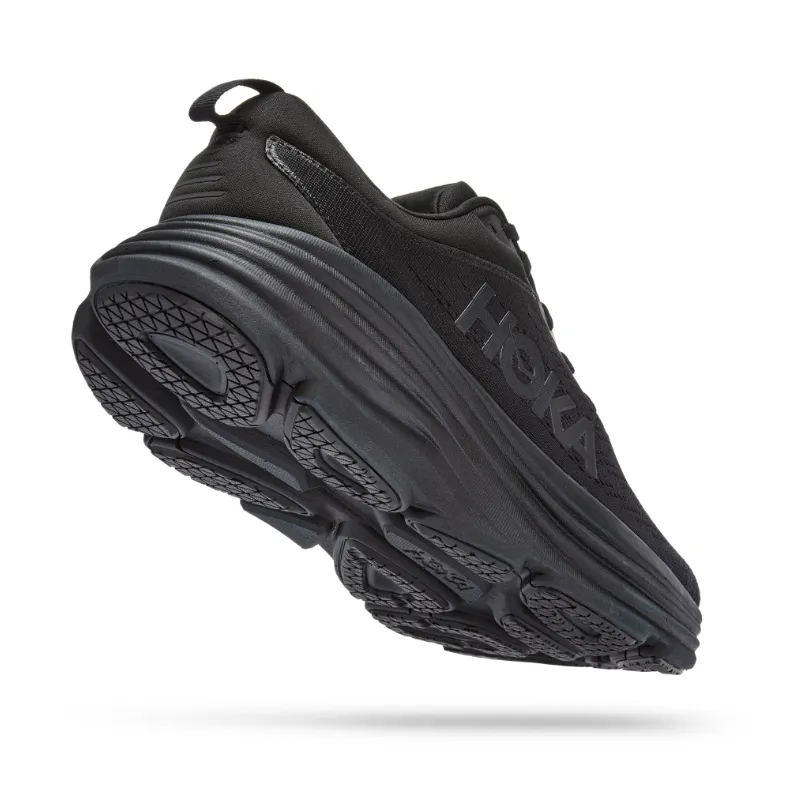 Men’s HOKA Bondi 8 – Black/Black (BBLC)