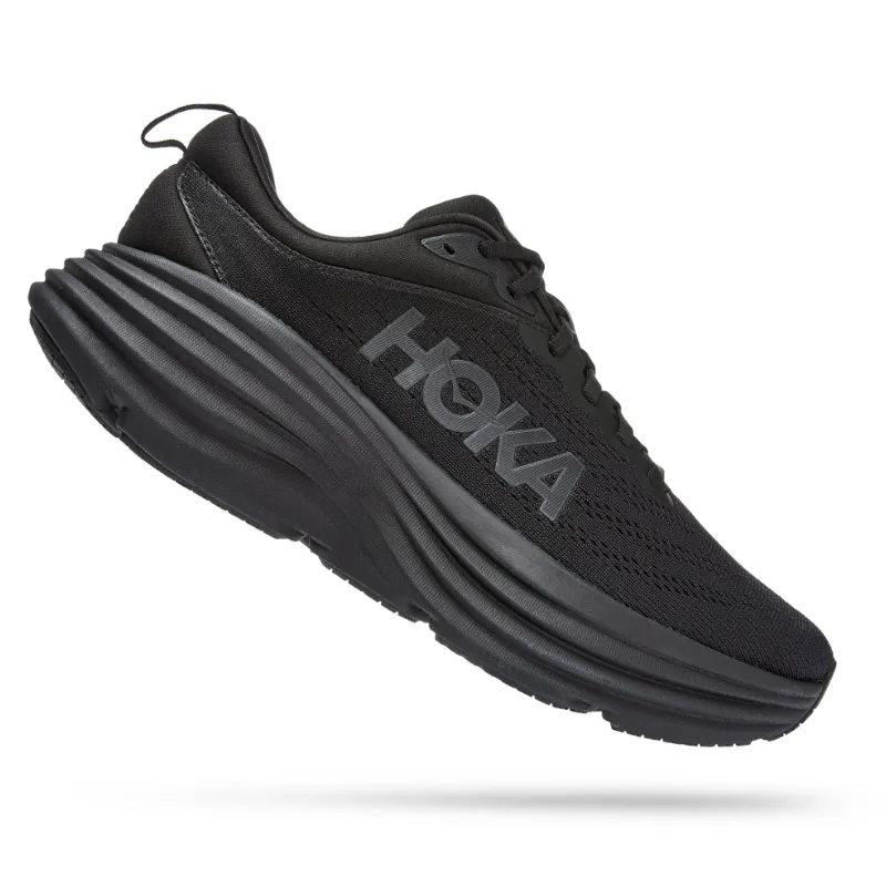 Men’s HOKA Bondi 8 – Black/Black (BBLC)