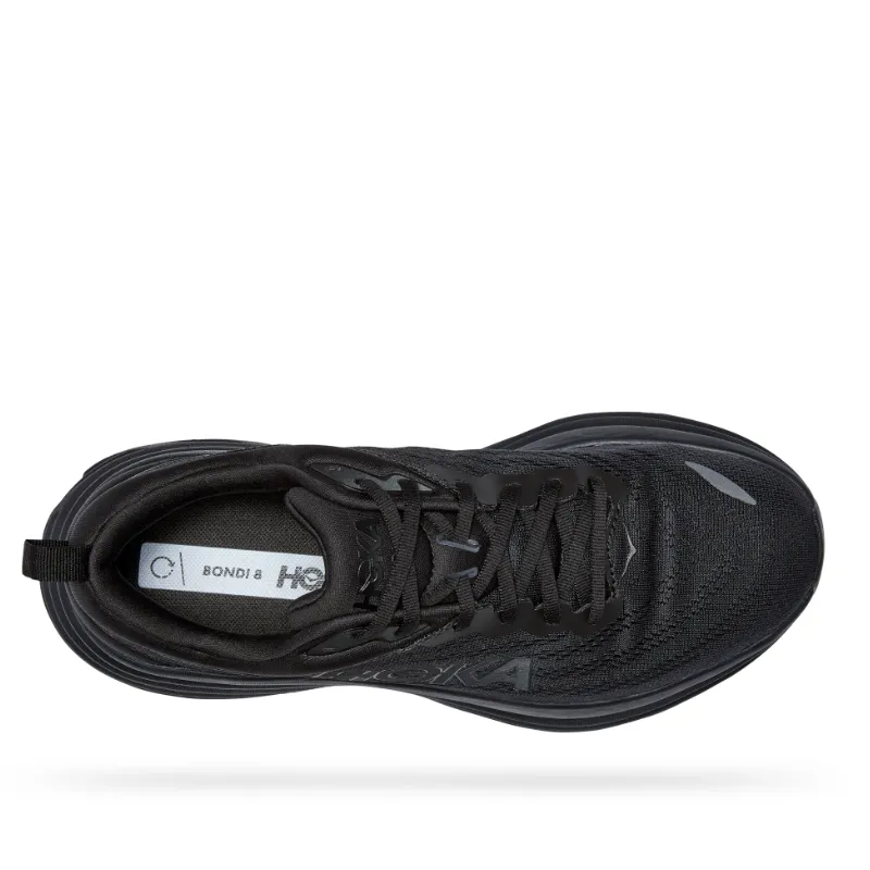 Men’s HOKA Bondi 8 – Black/Black (BBLC)