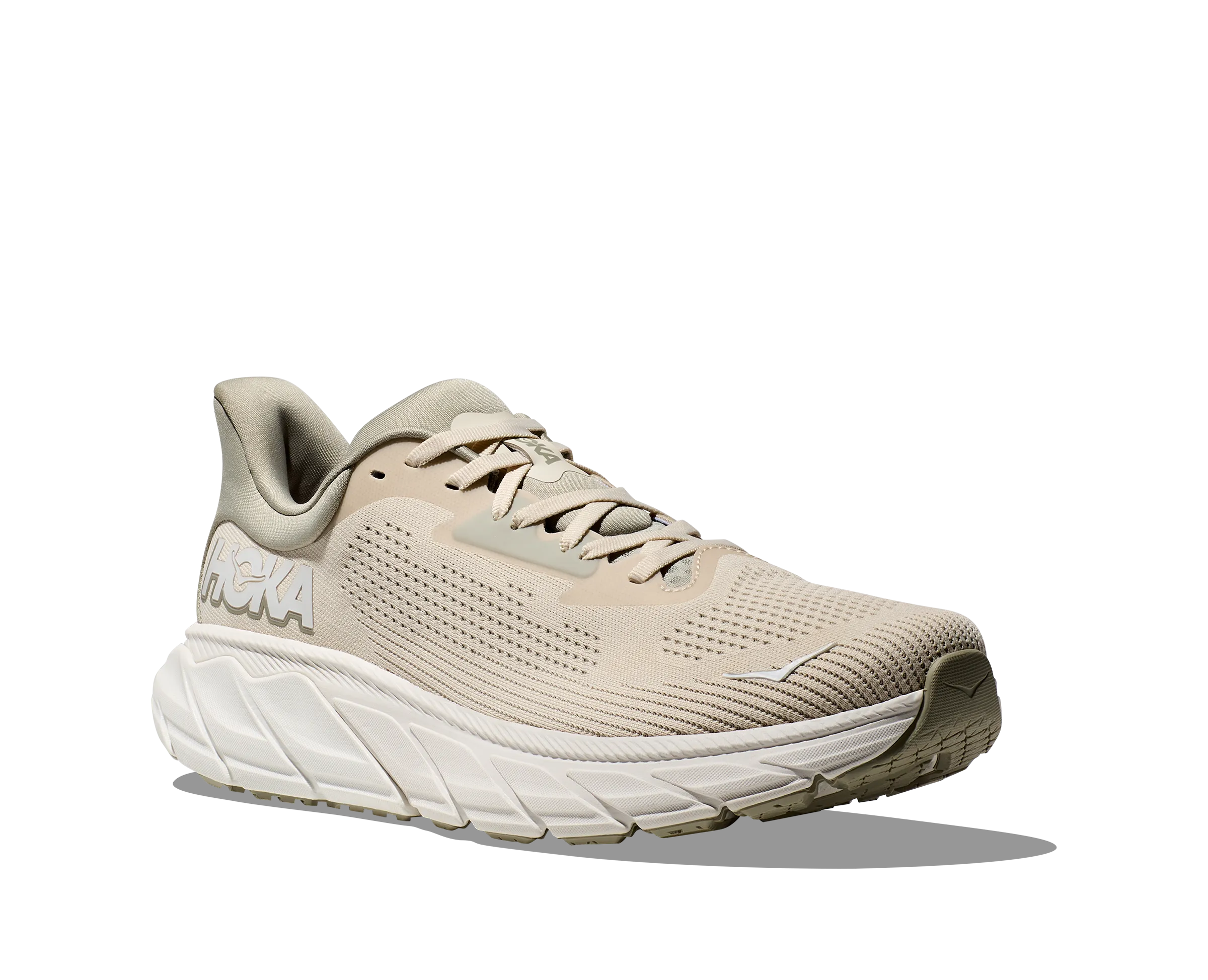 Men's Hoka Arahi 7 Color: Oat Milk/ Barley