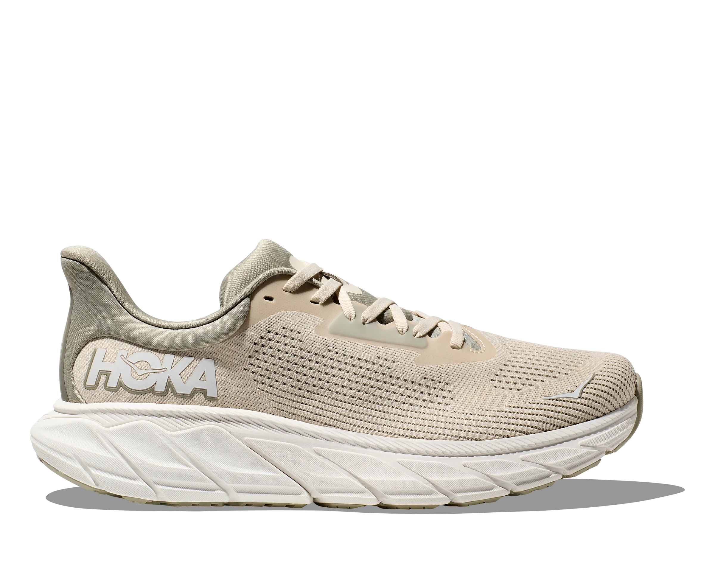 Men's Hoka Arahi 7 Color: Oat Milk/ Barley