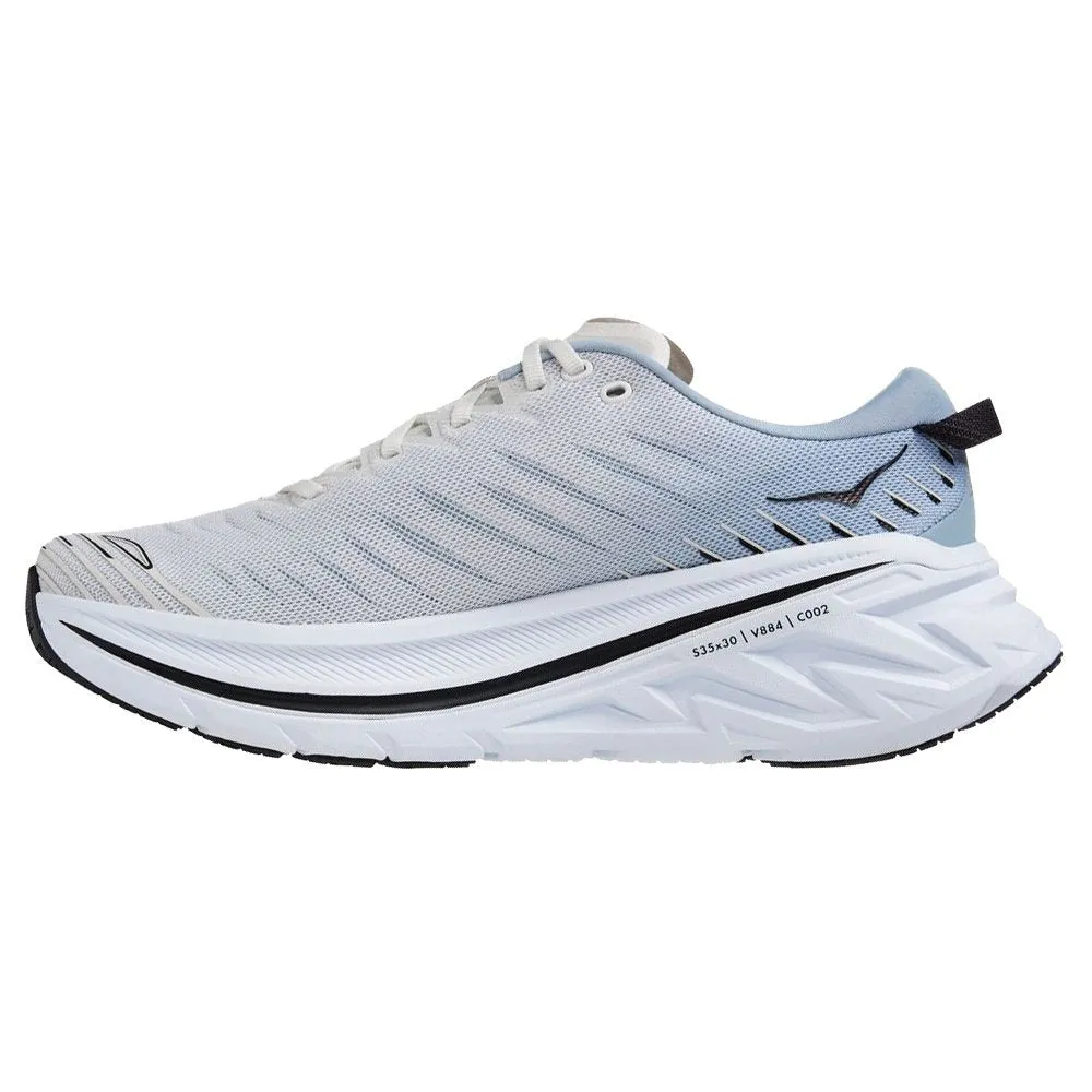 MEN'S HOKA BONDI X | BLANC DE BLANC / BLUE FOG