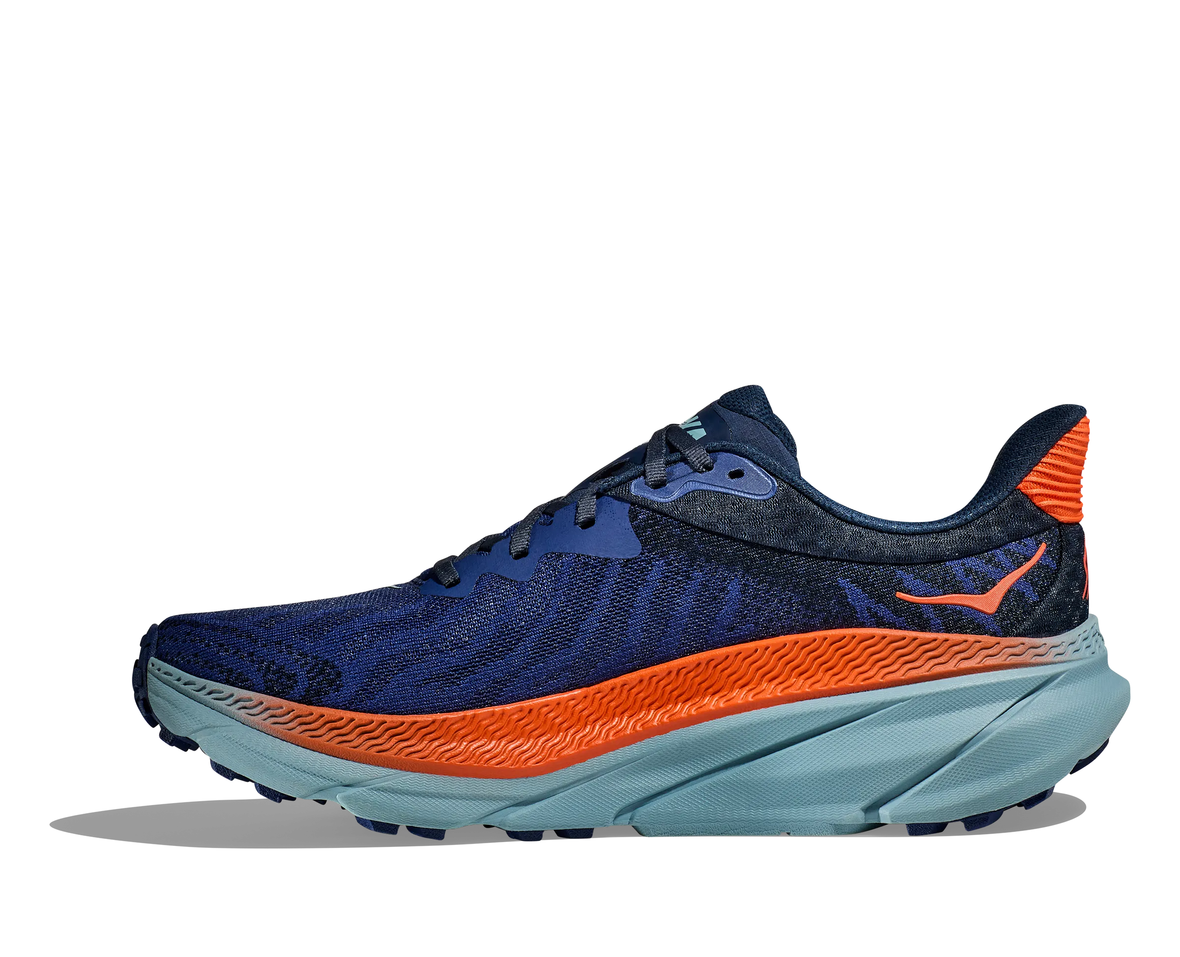 Men's Hoka Challenger 7 Color: Bellwether Blue/Stone Blue