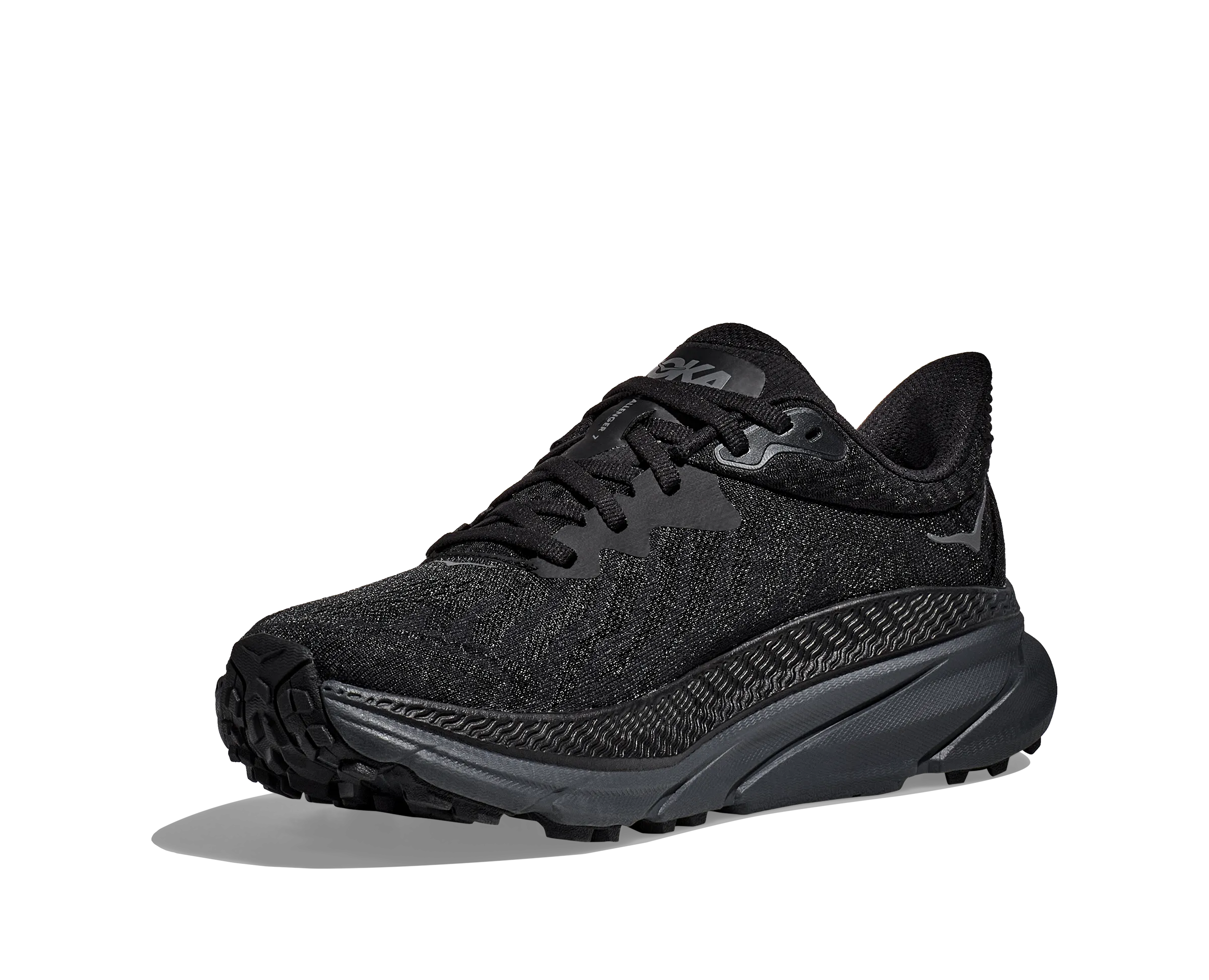 Men's Hoka Challenger 7 Color: Black/Black