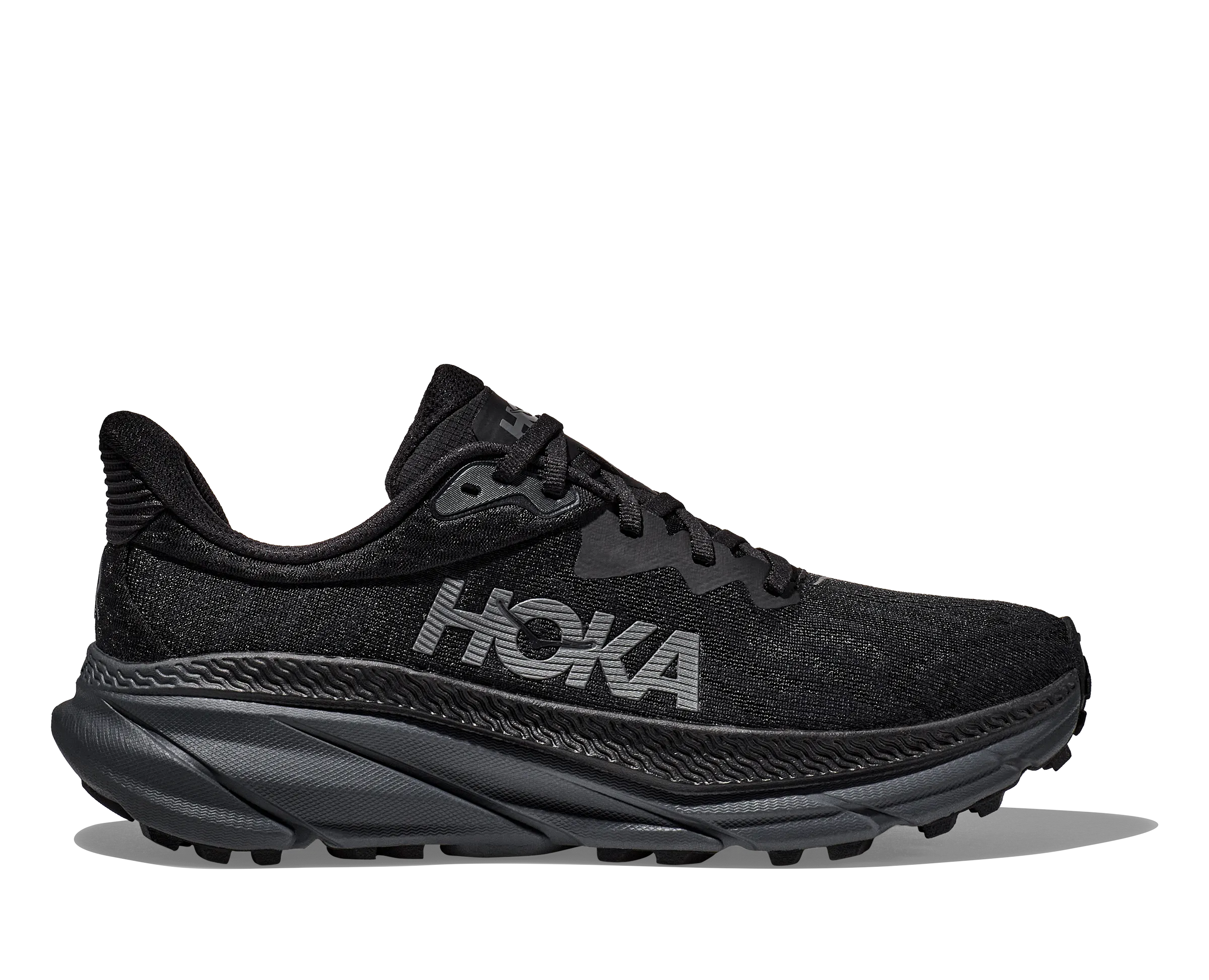 Men's Hoka Challenger 7 Color: Black/Black