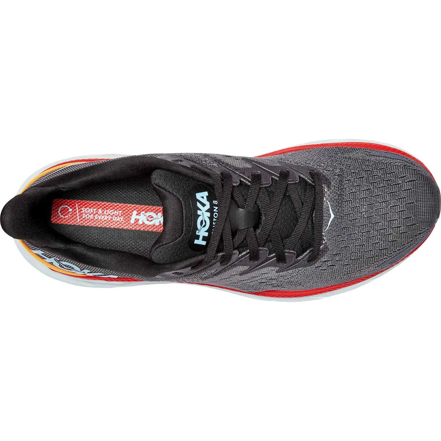 Men's Hoka Clifton 8 Anthracite/Castlerock Mesh