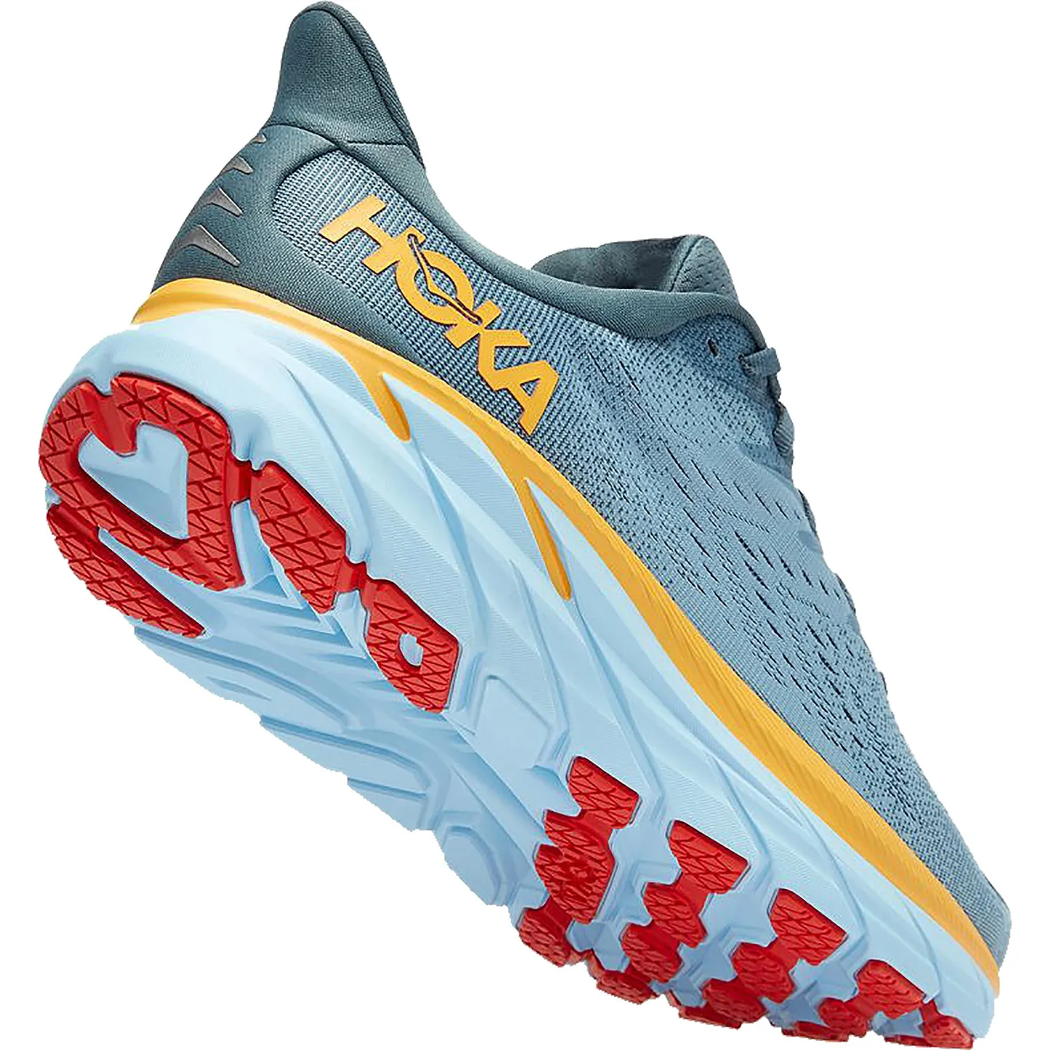 Men's Hoka Clifton 8 Goblin Blue/Mountain Spring Mesh