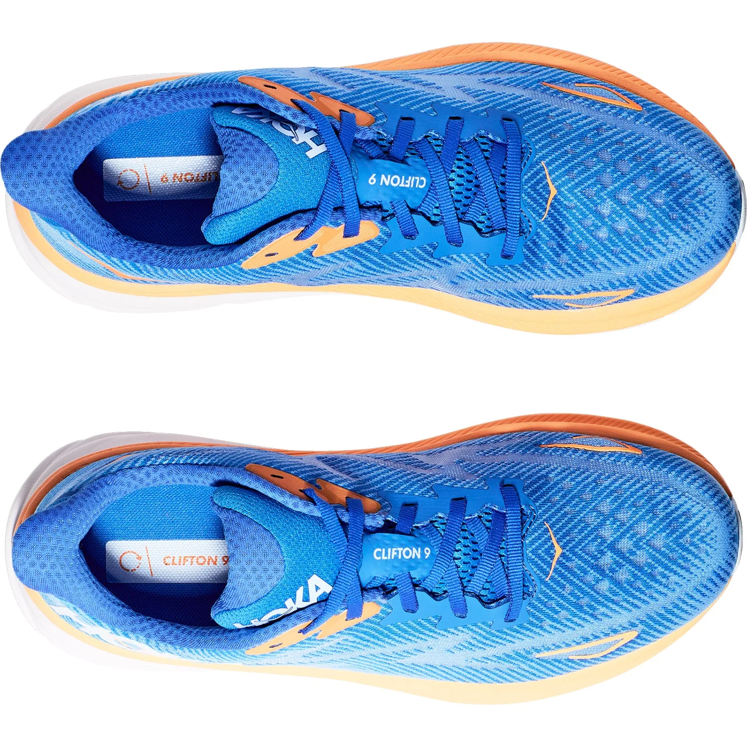 Men's Hoka Clifton 9 Coastal Sky/All Aboard Mesh