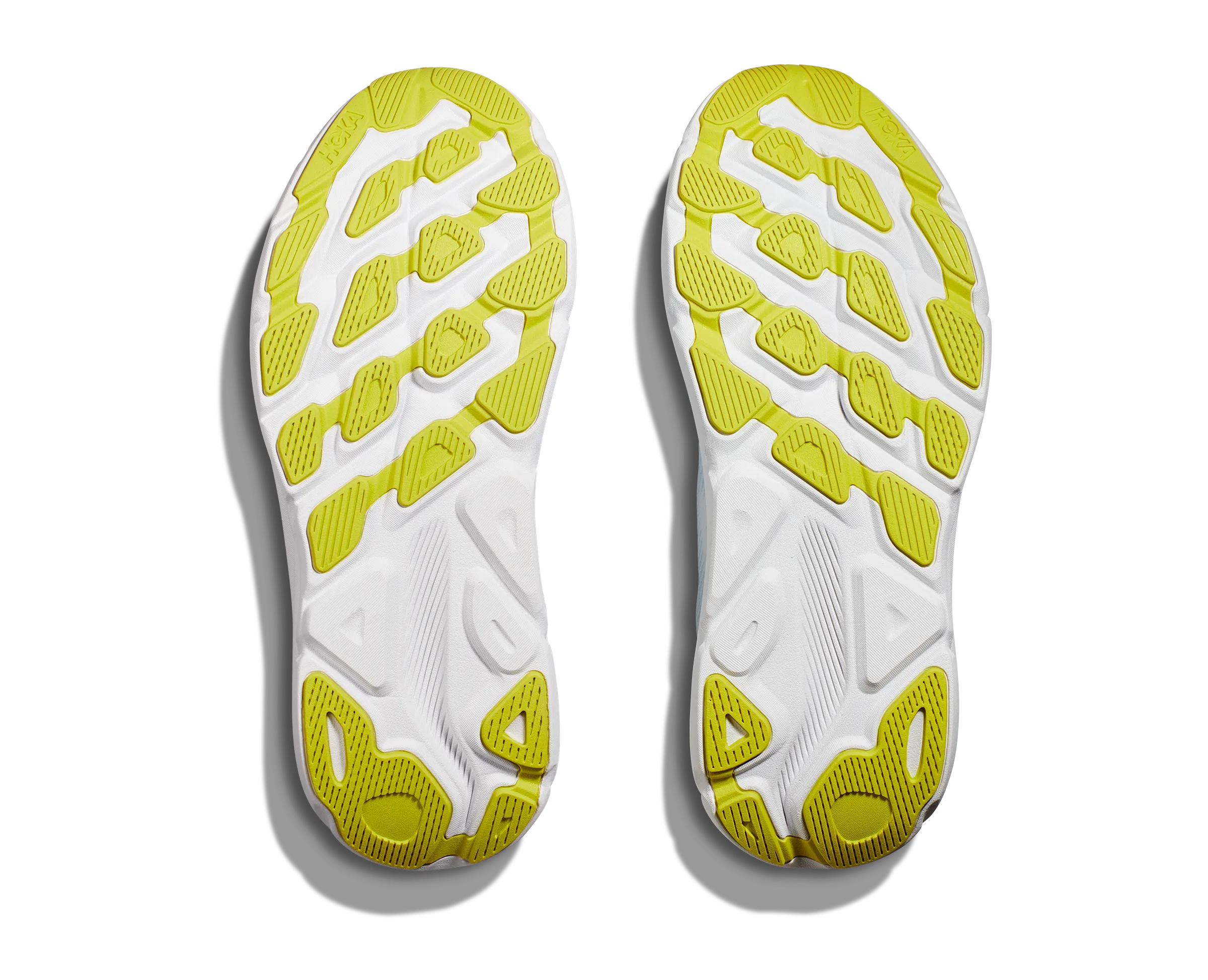 Men's Hoka Clifton 9 Color: Ice Water / Evening Primrose