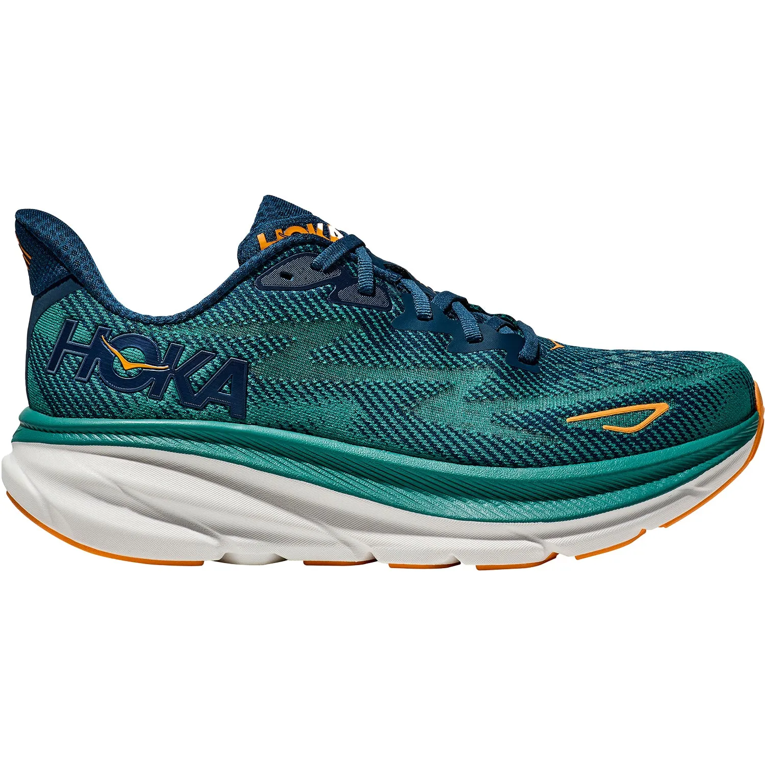 Men's Hoka Clifton 9 Midnight/Oceanic Mesh