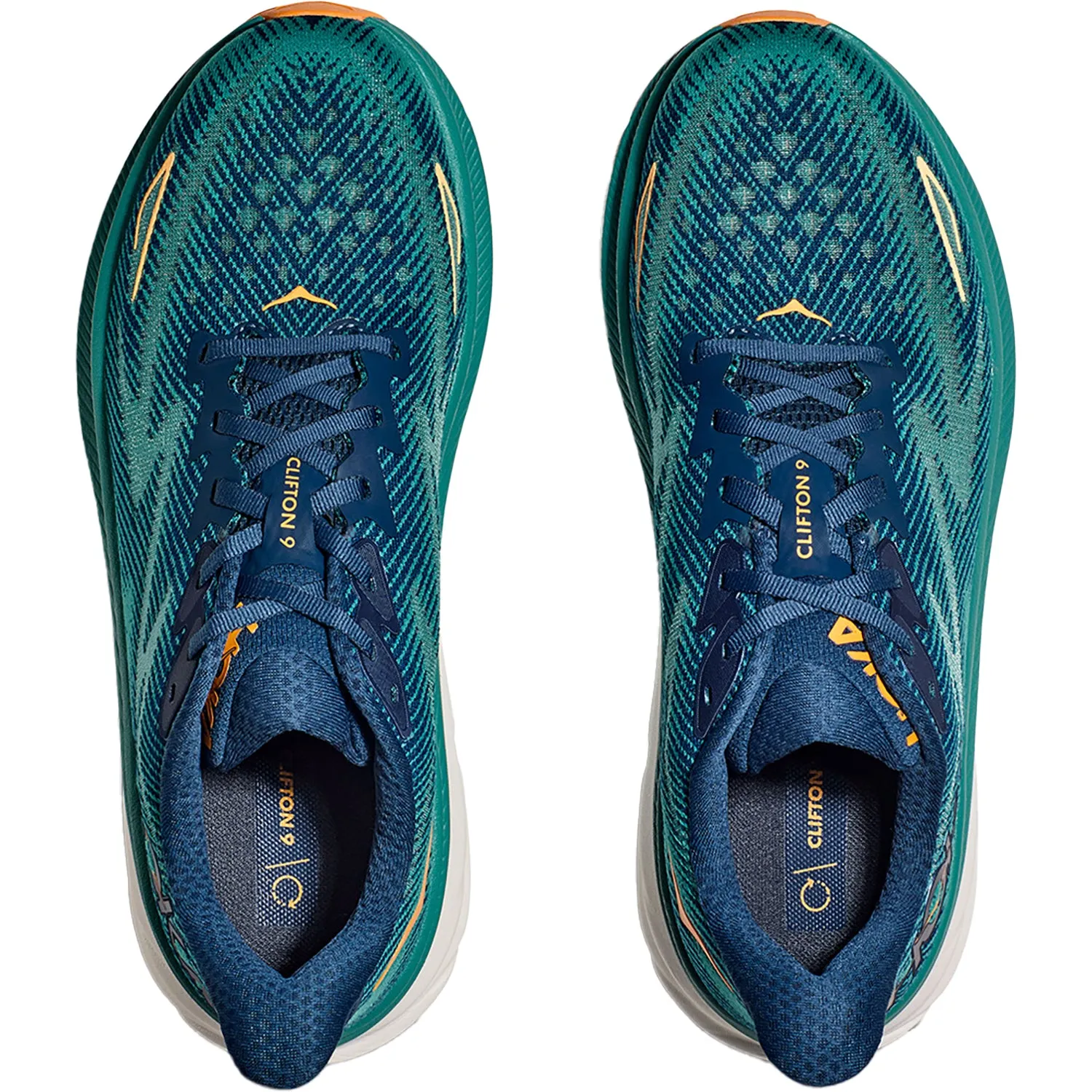 Men's Hoka Clifton 9 Midnight/Oceanic Mesh