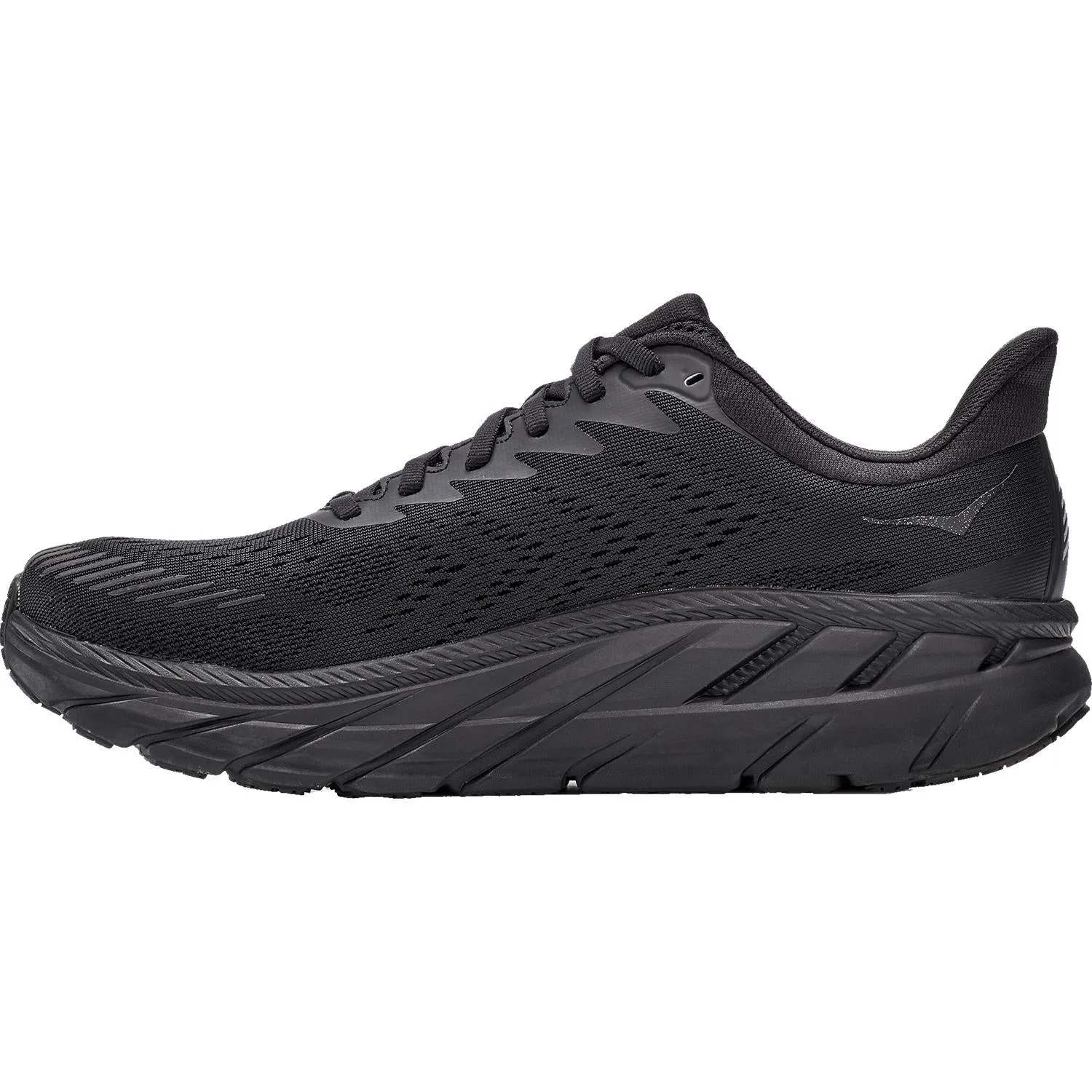 Men's Hoka One One Clifton 7 Black/Black Mesh