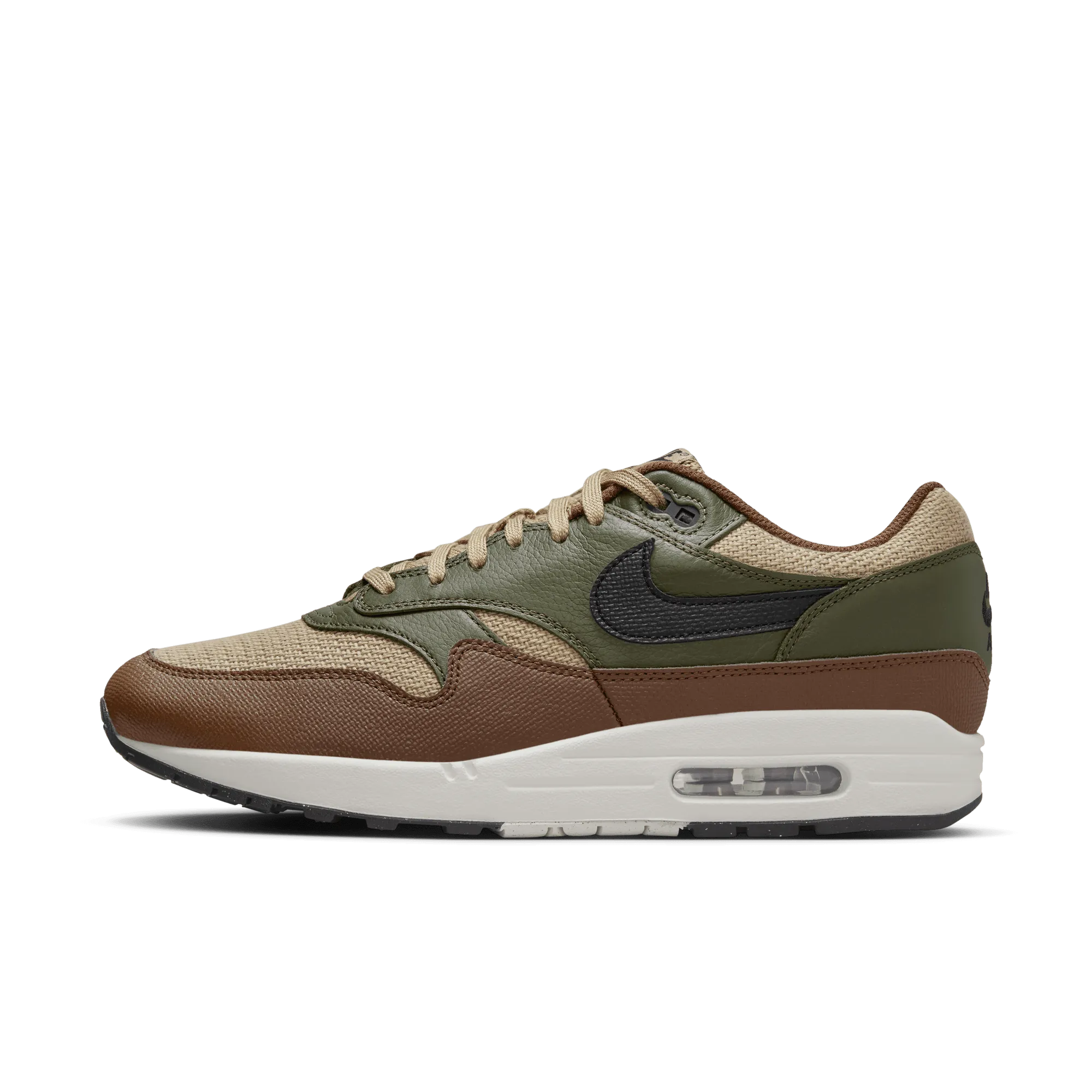 Men's Nike Air Max 1 Essential - Neutral Olive/Black/Cargo Khaki