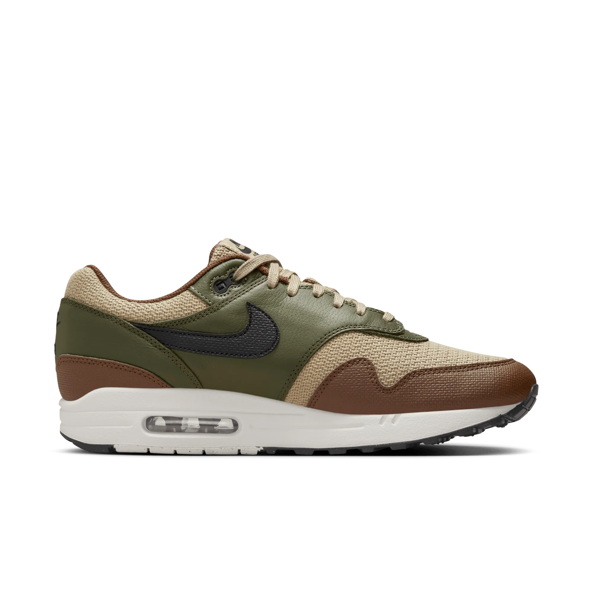 Men's Nike Air Max 1 Essential - Neutral Olive/Black/Cargo Khaki