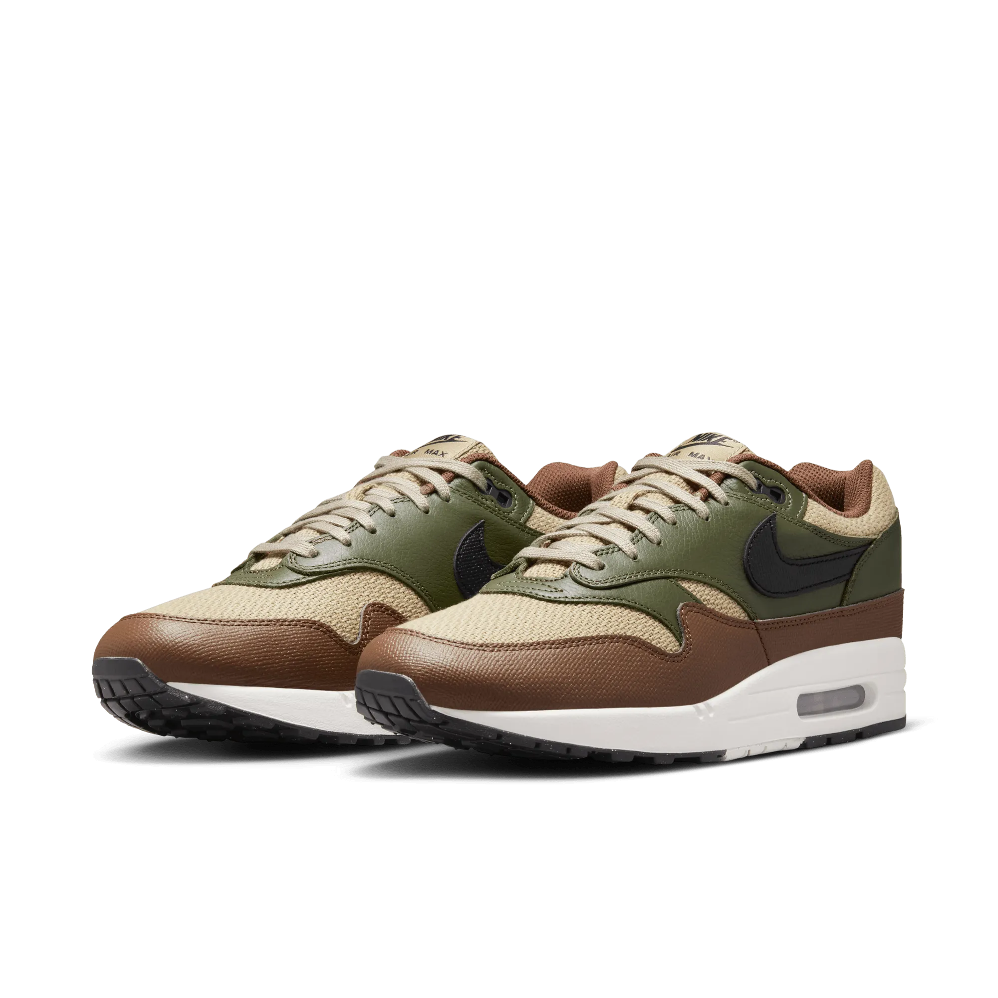 Men's Nike Air Max 1 Essential - Neutral Olive/Black/Cargo Khaki