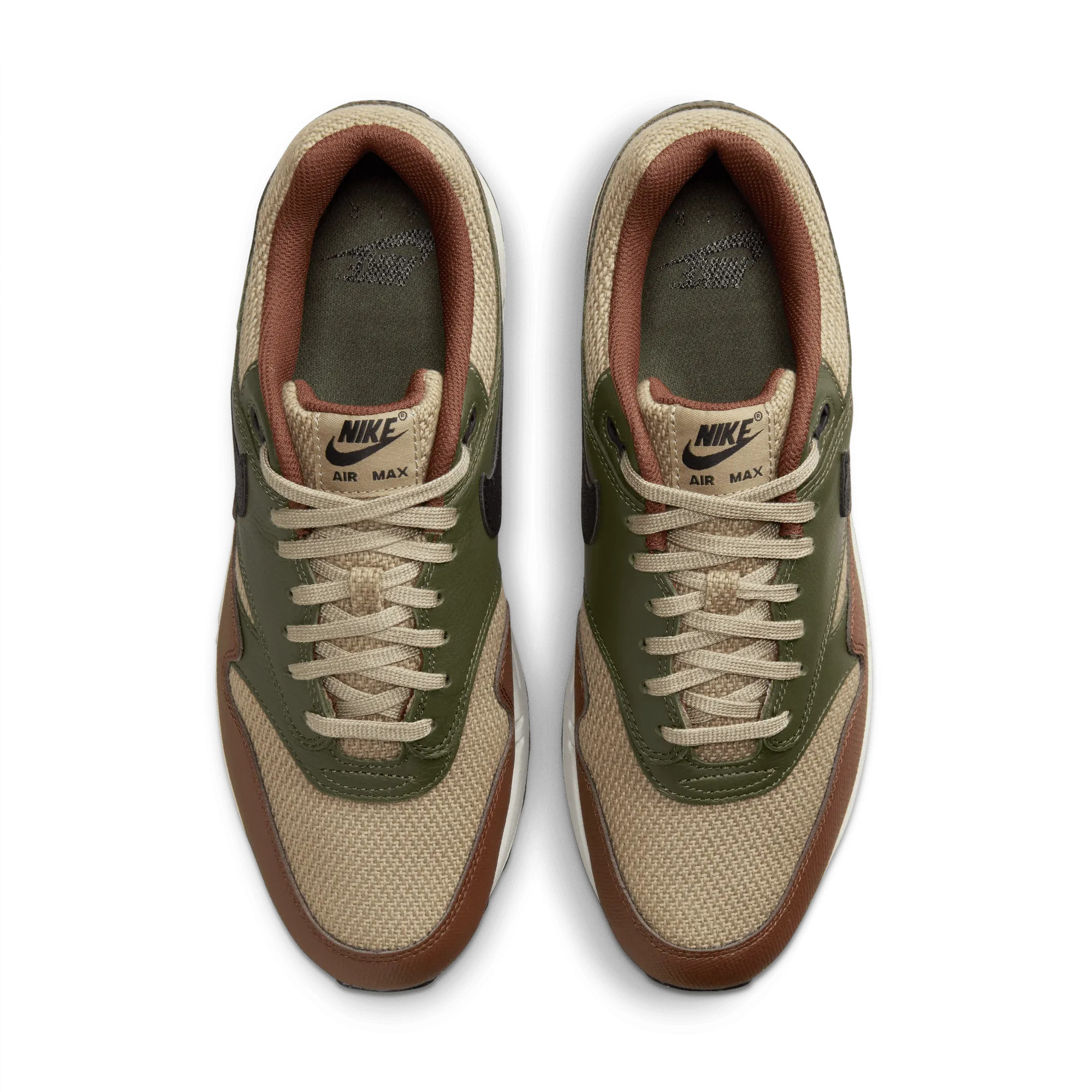 Men's Nike Air Max 1 Essential - Neutral Olive/Black/Cargo Khaki