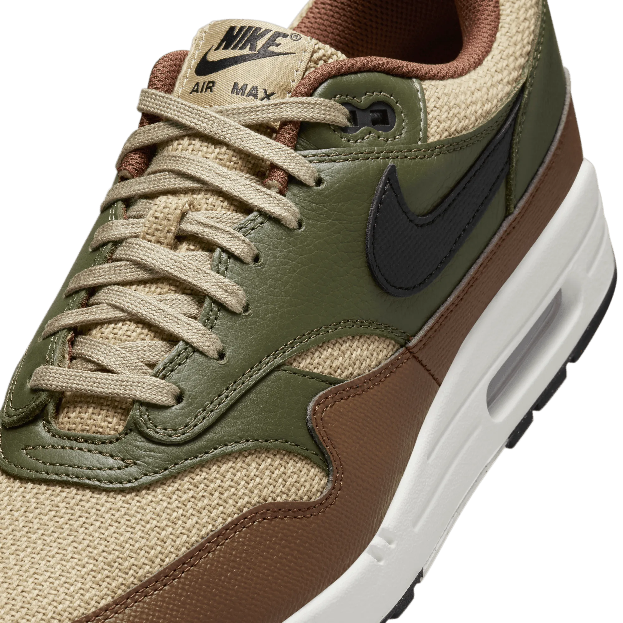 Men's Nike Air Max 1 Essential - Neutral Olive/Black/Cargo Khaki