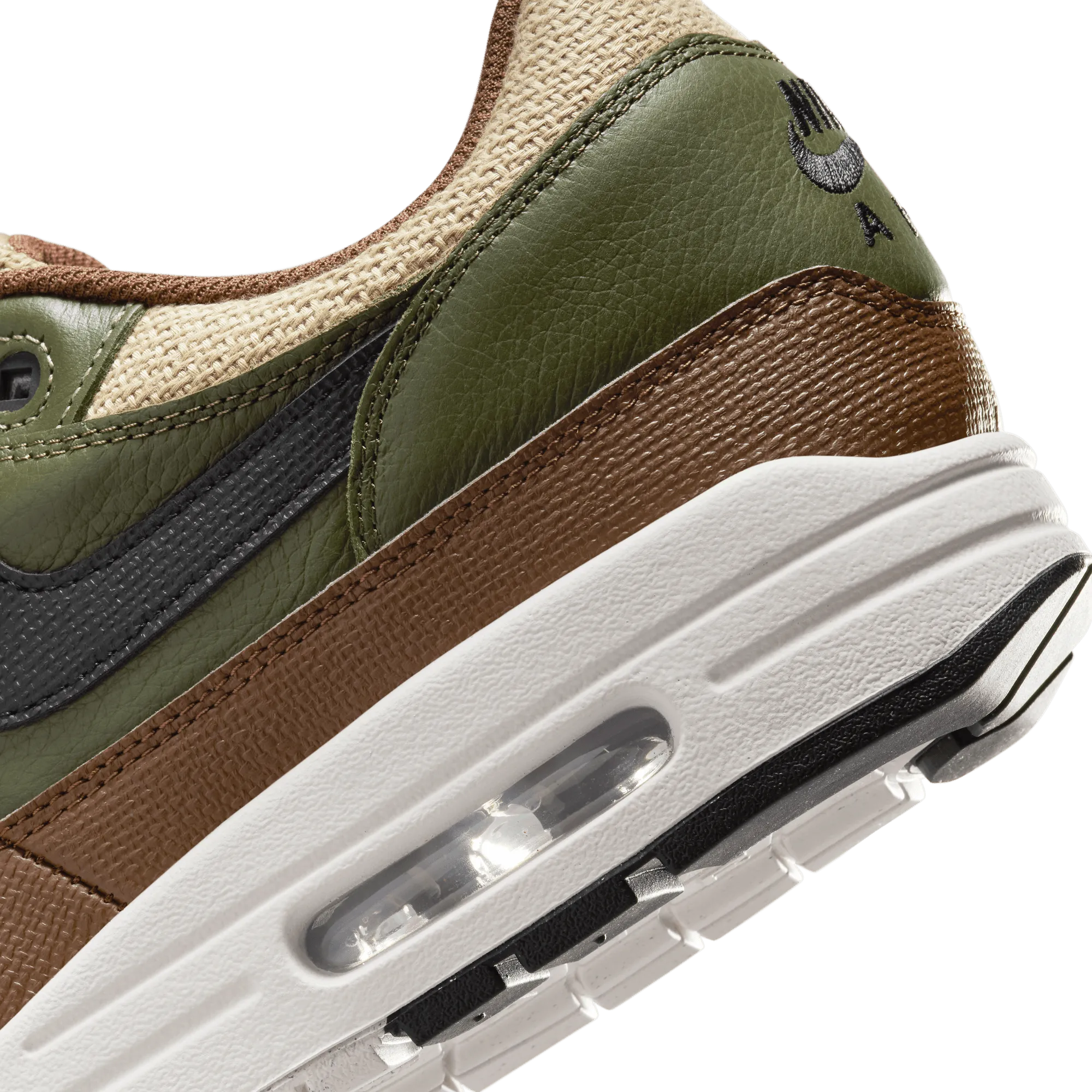 Men's Nike Air Max 1 Essential - Neutral Olive/Black/Cargo Khaki