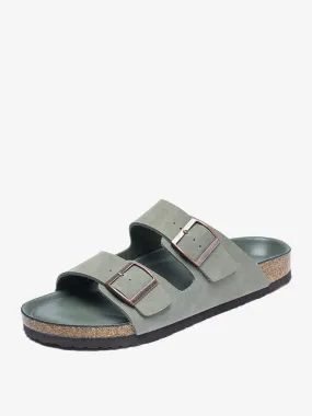 Men's Sandals Slip-On Color Block Split Sole