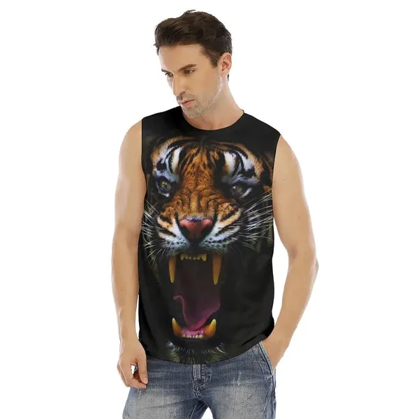 Mens Tiger Tank Top