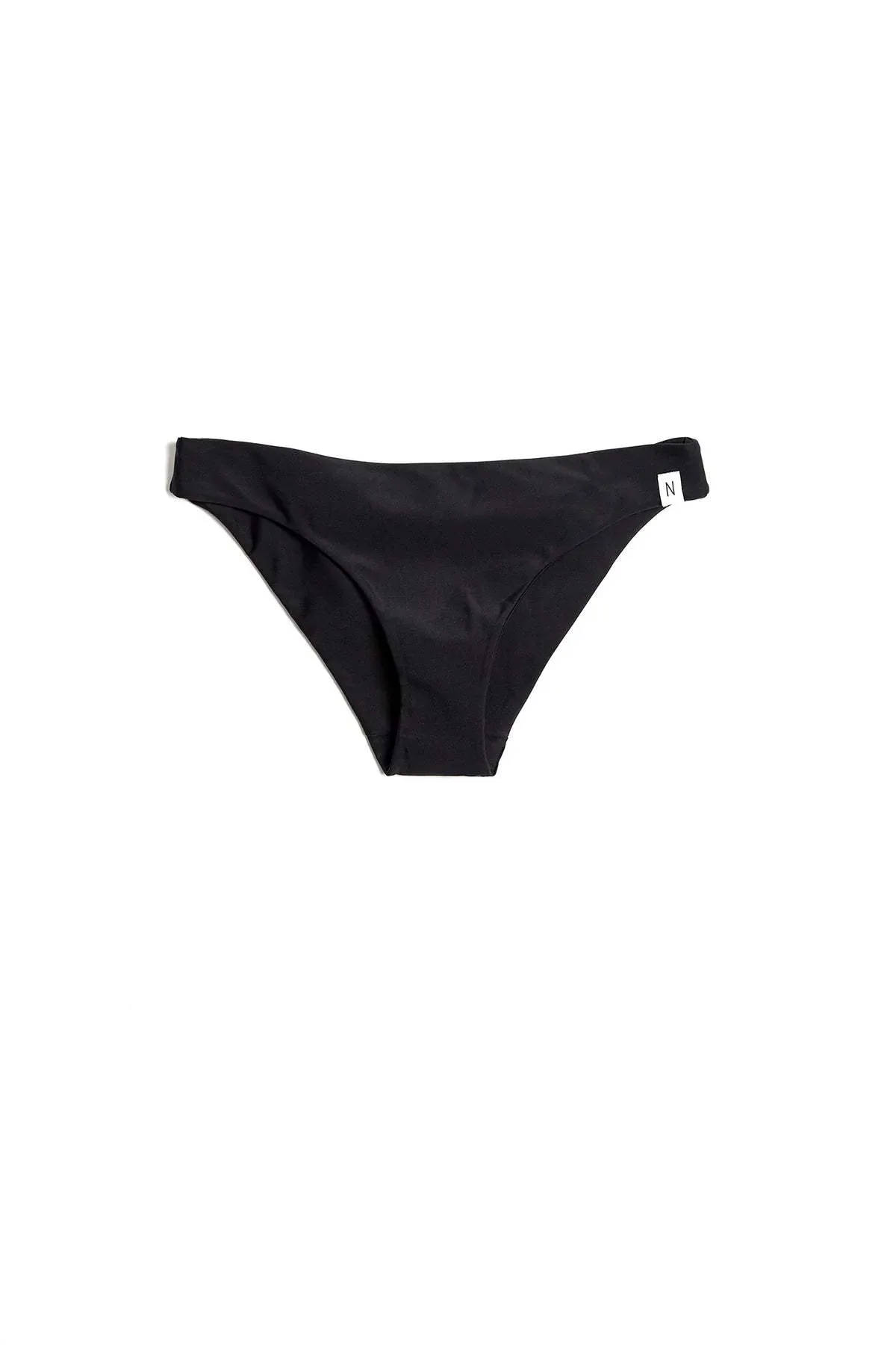 Net Bikini Biasca Bottom - Black