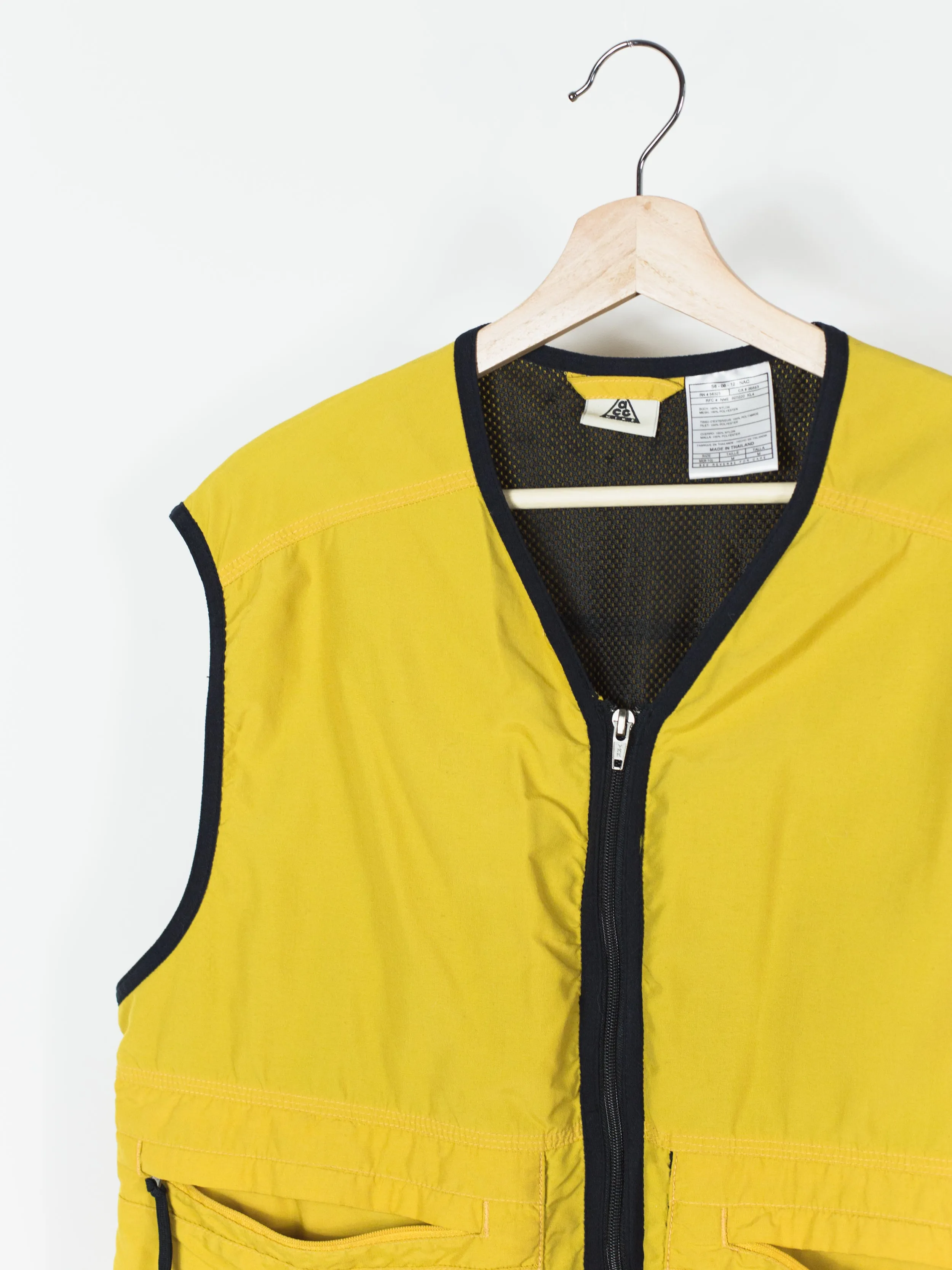 Nike ACG 00s Yellow Utility Vest