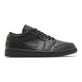 Nike air jordan 1 low (triple black 2022/ black/ black/ black) men us 8-13 553558-093