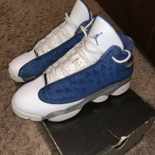 Nike air jordan 13 retro french university blue 