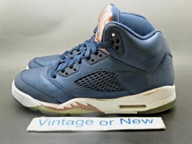 Nike Air Jordan V 5 Obsidian Bronze 2016 Retro BG 440888...