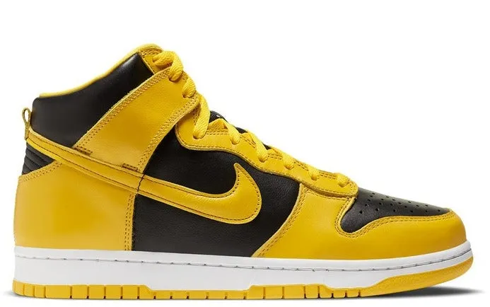 Nike Dunk High Black Varsity Maize