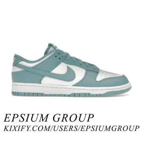 Nike dunk low (denim turquoise/ blue/ white/ denim turquoise) men us 8-13 dv0833-106