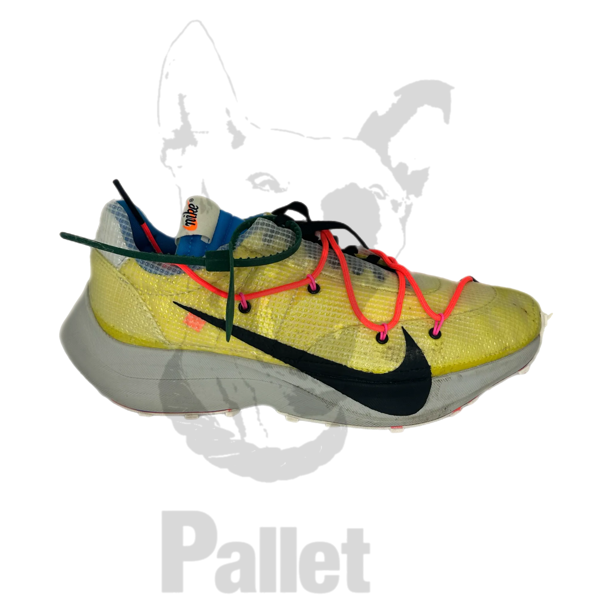 Nike - Off-White Vapor Street Yellow - Size 12.5