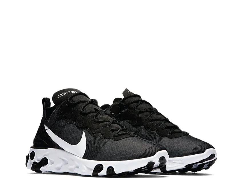 Nike React Element 55 Black White